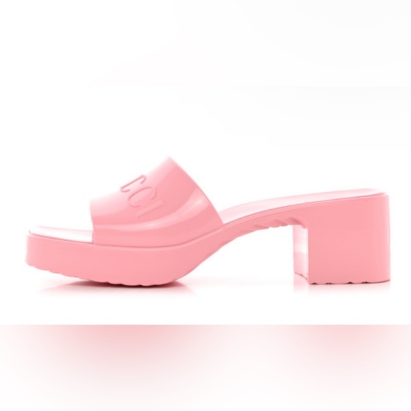 Pink Gucci slides - Picture 3 of 4